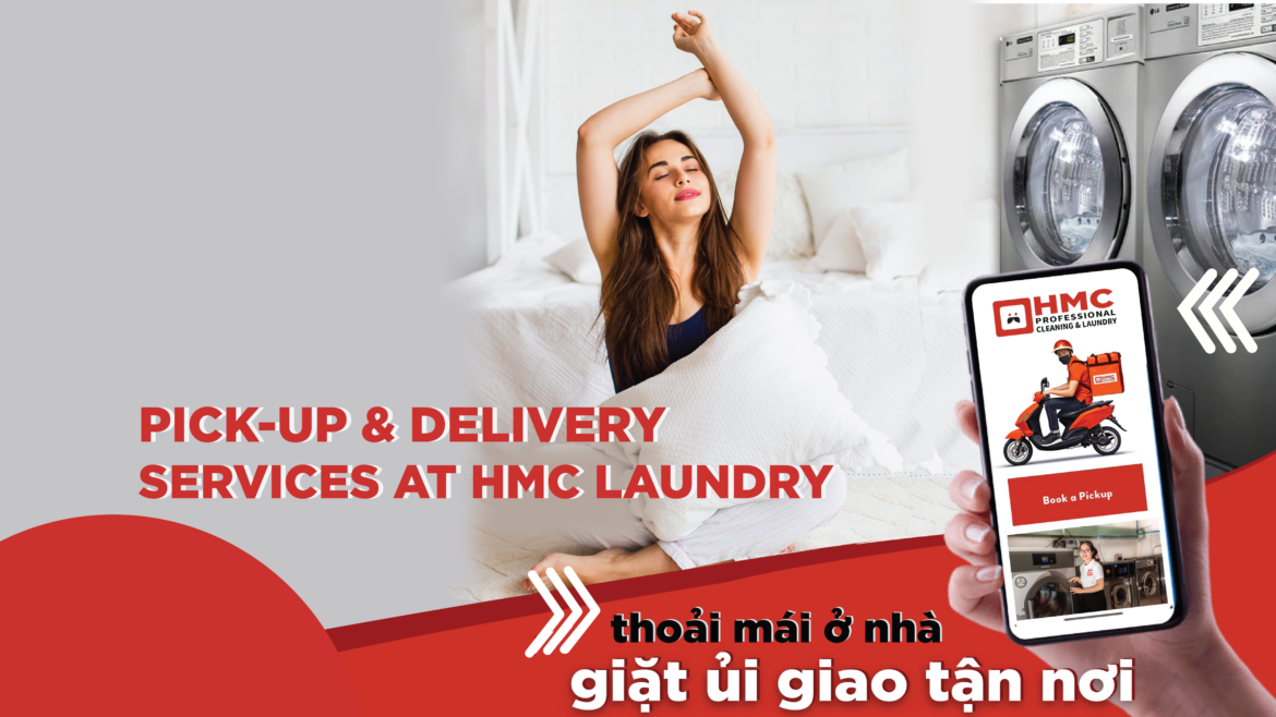 Pick-up and delivery service at HMC Laundry